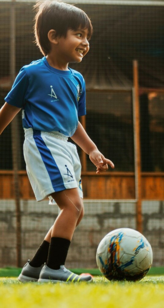 young soccer player