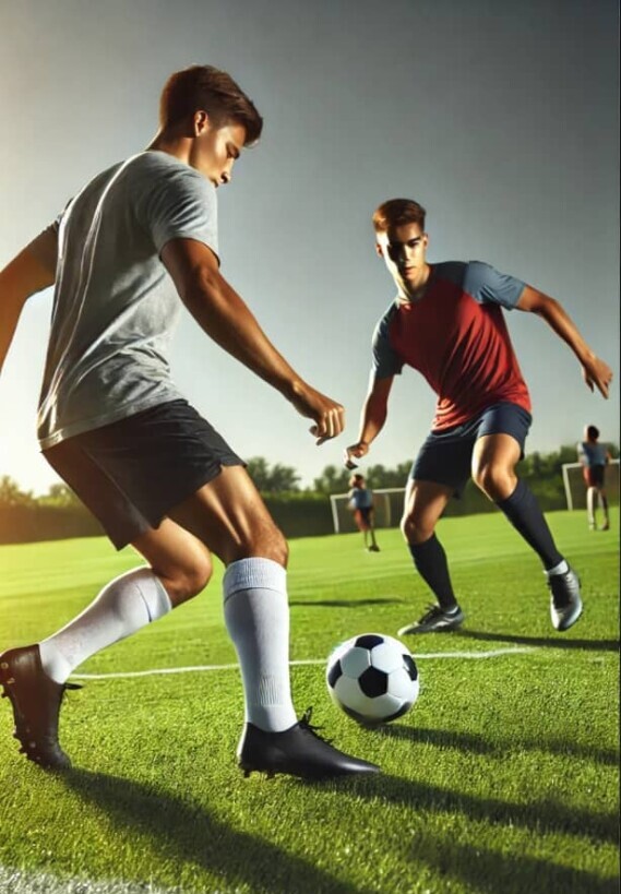 1 vs. 1 dribbling drill