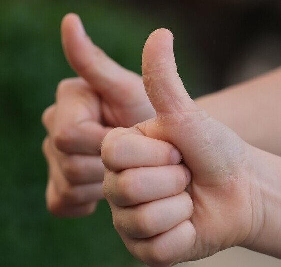 thump up sign