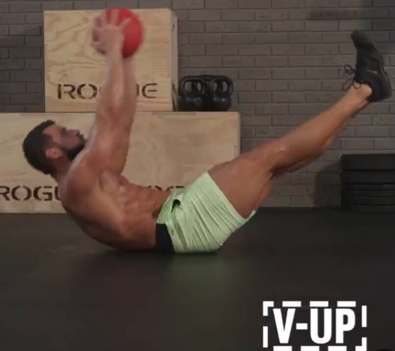 v - up