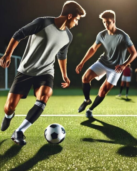 1 v 1 dribbling drill