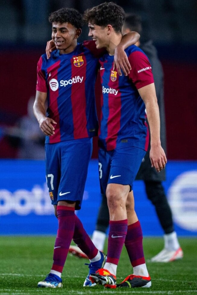 Barcelona players
