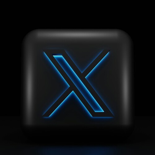 x logo
