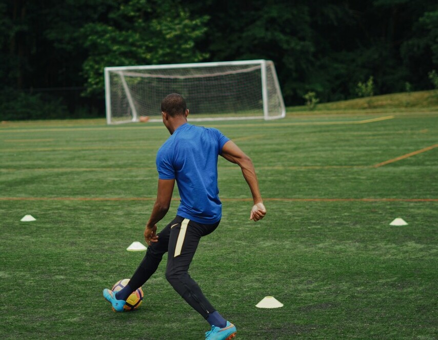 soccer cone setting